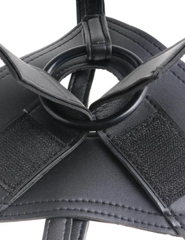 King Cock Strap-On: Verstellbarer Harness mit herausnehmbarem Dildo Light King Cock Strap-On: Verstellbarer Harness mit herausnehmbarem Dildo Light