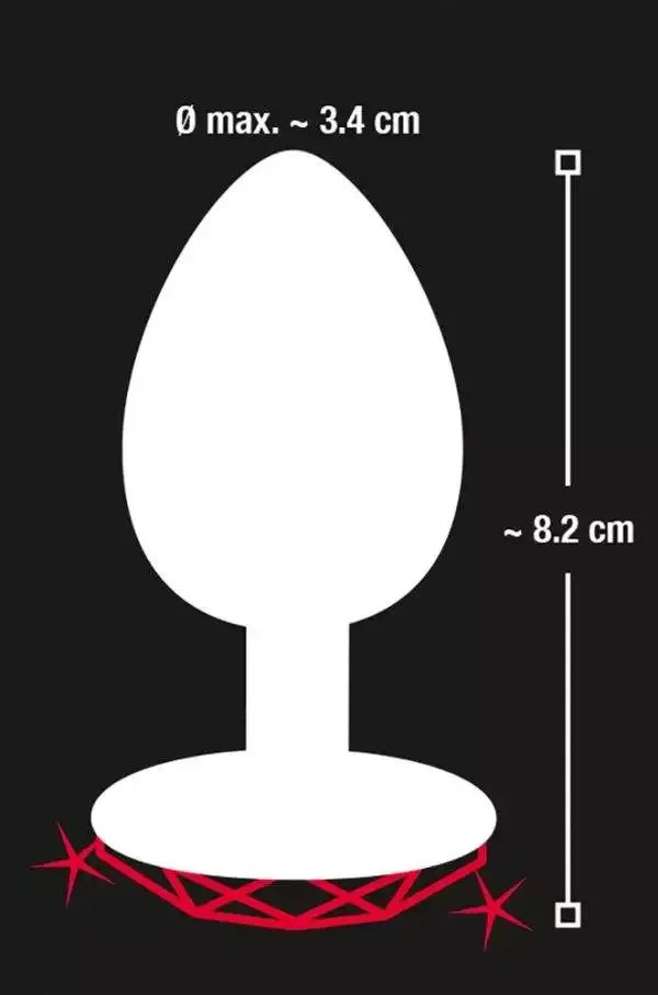 Diamond Anal Plug medium Diamond Anal Plug medium