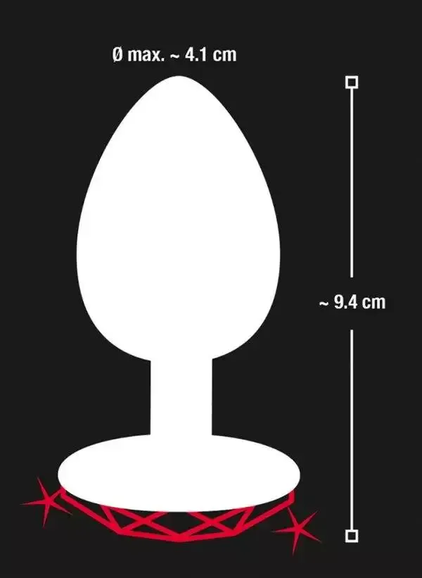 Diamond Anal Plug large Diamond Anal Plug large