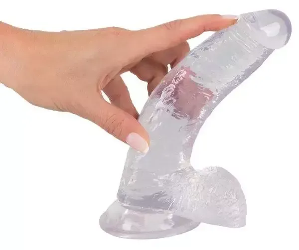 Crystal Clear Strap-on Set - Umschnallen und genießen! Transparent, Schwarz Crystal Clear Strap-on Set - Umschnallen und genießen! Transparent, Schwarz