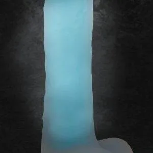 You2Toys Glow in the Dark Dildo - Naturdildo mit Saugfuß Milchig, Türkis You2Toys Glow in the Dark Dildo - Naturdildo mit Saugfuß Milchig, Türkis – Bild 6