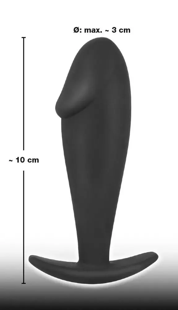 Black Velvets Analplug - Samtig-seidiges Silikon mit ausgeprägter Eichel Black Velvets Analplug - Samtig-seidiges Silikon mit ausgeprägter Eichel