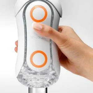 TENGA Flip Orb - Blowjob-Simulation & 2-Punkte-Stimulation Weiß/Transparent/Orange TENGA Flip Orb - Blowjob-Simulation & 2-Punkte-Stimulation Weiß/Transparent/Orange – Bild 8