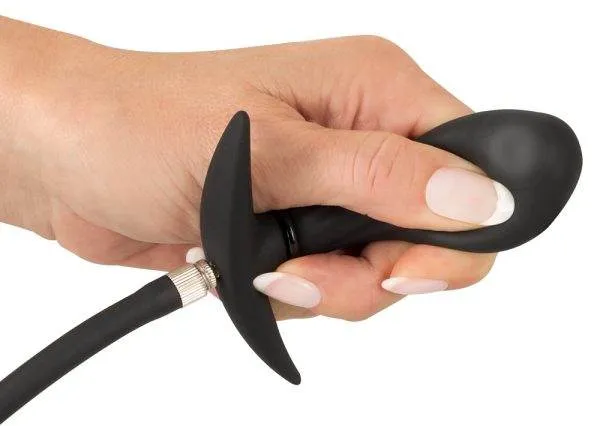 You2Toys Inflatable Plug - Analtraining für Anfänger bis Experten Schwarz/Silber You2Toys Inflatable Plug - Analtraining für Anfänger bis Experten Schwarz/Silber