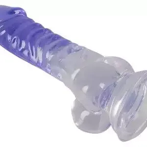 Crystal Naturdildo mit Saugfuß - Für intensive Stimulation Transparent/Lila Crystal Naturdildo mit Saugfuß - Für intensive Stimulation Transparent/Lila – Bild 6