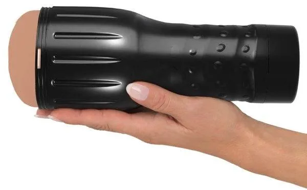Pussy to go Delicious - Masturbator in diskreter Dose Hautfarben dunkel/Schwarz Pussy to go Delicious - Masturbator in diskreter Dose Hautfarben dunkel/Schwarz
