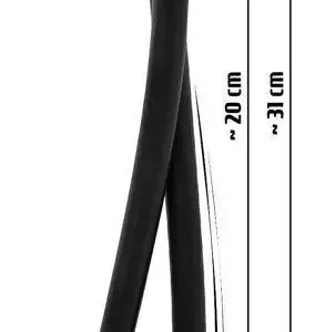 You2Toys Metall-Penisring mit Plug-Gewichten Silber/Schwarz You2Toys Metall-Penisring mit Plug-Gewichten Silber/Schwarz – Bild 8