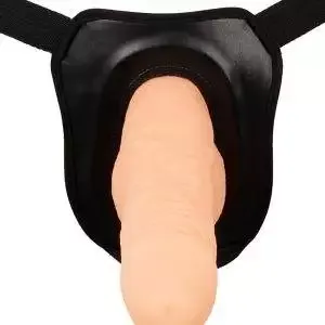 Excellent Power Erection Assistant Hollow Strap-On Hautfarben hell/Schwarz Excellent Power Erection Assistant Hollow Strap-On Hautfarben hell/Schwarz – Bild 6