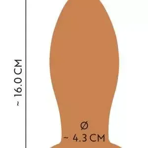 ANOS Big soft butt plug with s ANOS Big soft butt plug with s – Bild 8