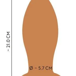 ANOS Giant soft butt plug with ANOS Giant soft butt plug with – Bild 8