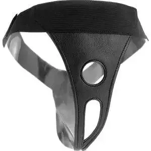 Fetish Fantasy Series Crotchless Harness - Leder-Optik, Schrittoffen, Größenverstellbar Fetish Fantasy Series Crotchless Harness - Leder-Optik, Schrittoffen, Größenverstellbar – Bild 7