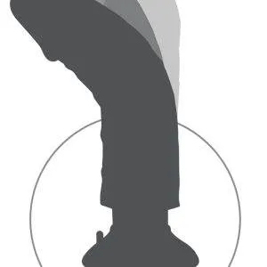 King Cock Naturvibrator - Flexibler Multispeed-Vibrator Hautfarben hell/Schwarz King Cock Naturvibrator - Flexibler Multispeed-Vibrator Hautfarben hell/Schwarz – Bild 6