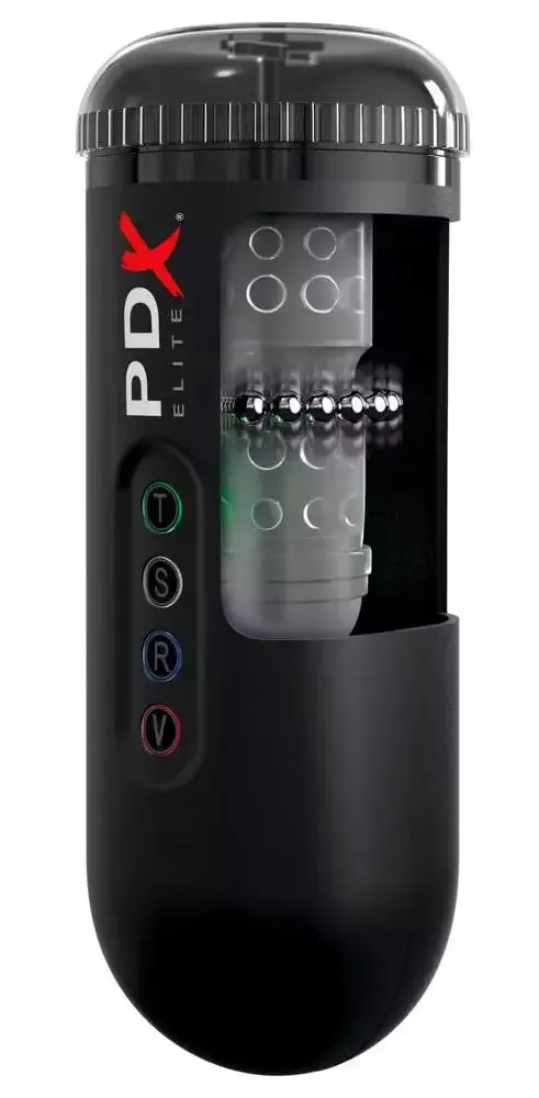 PDX Elite - Automatischer Masturbator Schwarz/Transparent PDX Elite - Automatischer Masturbator Schwarz/Transparent