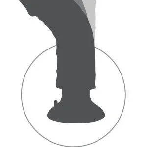 King Cock FlexiVibe Hautfarben dunkel/Schwarz King Cock FlexiVibe Hautfarben dunkel/Schwarz – Bild 6