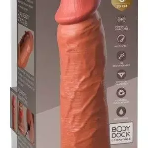 King Cock Elite Vibrating + Dual Density Naturvibrator 8 King Cock Elite Vibrating + Dual Density Naturvibrator 8