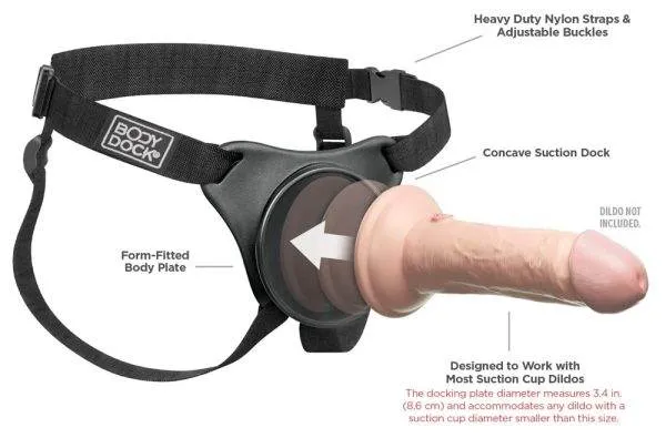 Body Dock Original - Komfortabler Umschnallgurt für Dildos und Vibratoren Body Dock Original - Komfortabler Umschnallgurt für Dildos und Vibratoren
