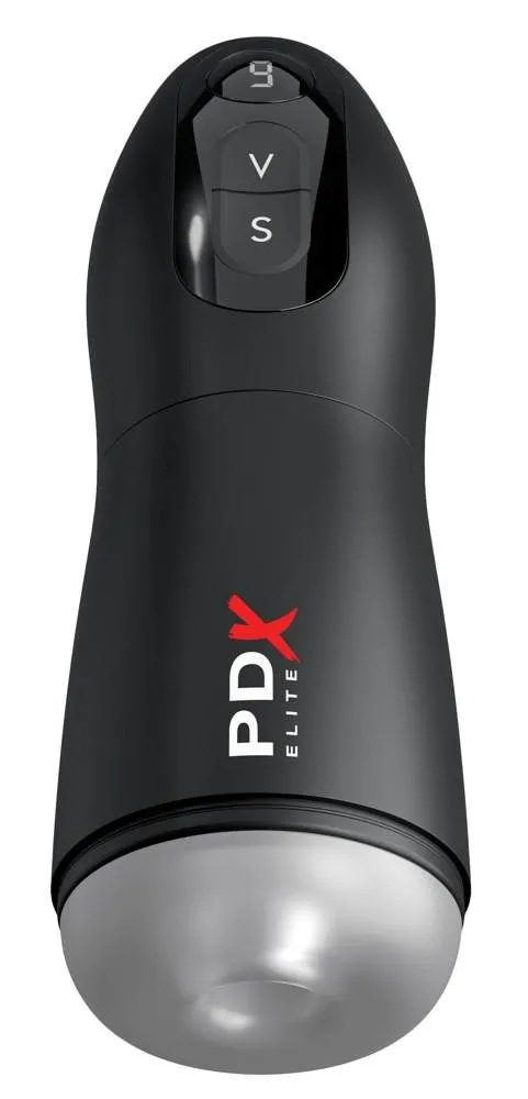 PDX Elite Suck-O-Matic Masturbator - Vollautomatischer Blowjob, USB wiederaufladbar, 7 Vibrations- und 7 Saugmodi PDX Elite Suck-O-Matic Masturbator - Vollautomatischer Blowjob, USB wiederaufladbar, 7 Vibrations- und 7 Saugmodi