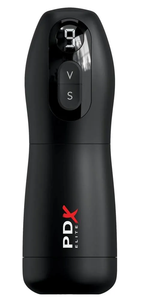 PDX Elite Suck-O-Matic Masturbator - Vollautomatischer Blowjob, USB wiederaufladbar, 7 Vibrations- und 7 Saugmodi PDX Elite Suck-O-Matic Masturbator - Vollautomatischer Blowjob, USB wiederaufladbar, 7 Vibrations- und 7 Saugmodi