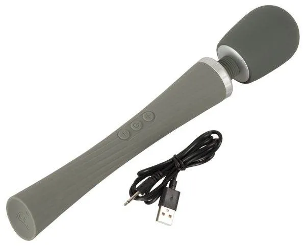 You2Toys Super Strong Massagestab Grau/Silber You2Toys Super Strong Massagestab Grau/Silber
