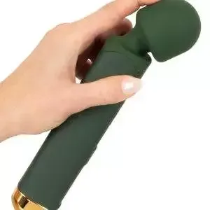 Emerald Love Luxus-Massagestab – 10 Vibrationsmodi, wasserdicht Grün/Gold Emerald Love Luxus-Massagestab – 10 Vibrationsmodi, wasserdicht Grün/Gold – Bild 6