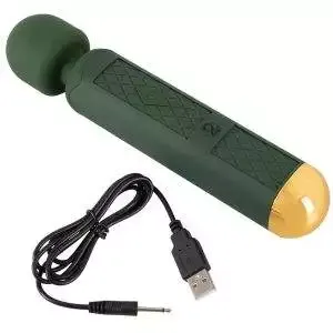 Emerald Love Luxus-Massagestab – 10 Vibrationsmodi, wasserdicht Grün/Gold Emerald Love Luxus-Massagestab – 10 Vibrationsmodi, wasserdicht Grün/Gold – Bild 8