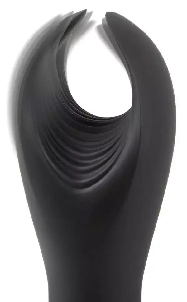 Rebel Cock Vibrator - Flexibler Masturbator mit 10 Vibrationsmodi Schwarz/Silber Rebel Cock Vibrator - Flexibler Masturbator mit 10 Vibrationsmodi Schwarz/Silber