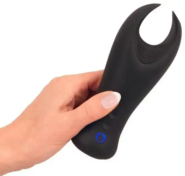 Rebel Cock Vibrator - Flexibler Masturbator mit 10 Vibrationsmodi Schwarz/Silber Rebel Cock Vibrator - Flexibler Masturbator mit 10 Vibrationsmodi Schwarz/Silber