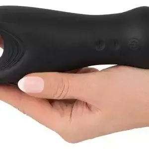 Rebel Cock Vibrator - Flexibler Masturbator mit 10 Vibrationsmodi Schwarz/Silber Rebel Cock Vibrator - Flexibler Masturbator mit 10 Vibrationsmodi Schwarz/Silber – Bild 8