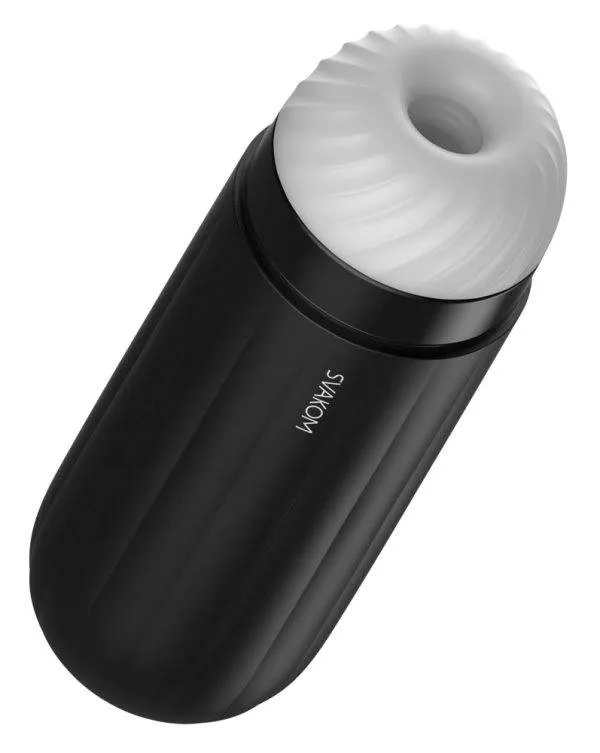 SVAKOM Sam Neo - Interaktiver Masturbator mit Saugfunktion (5 Modi) Schwarz/Weiß/Transparent SVAKOM Sam Neo - Interaktiver Masturbator mit Saugfunktion (5 Modi) Schwarz/Weiß/Transparent