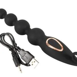 ANOS Analvibrator - Flexibles Kugeldesign, 7 Vibrationsmodi Schwarz/Rosegold ANOS Analvibrator - Flexibles Kugeldesign, 7 Vibrationsmodi Schwarz/Rosegold – Bild 7