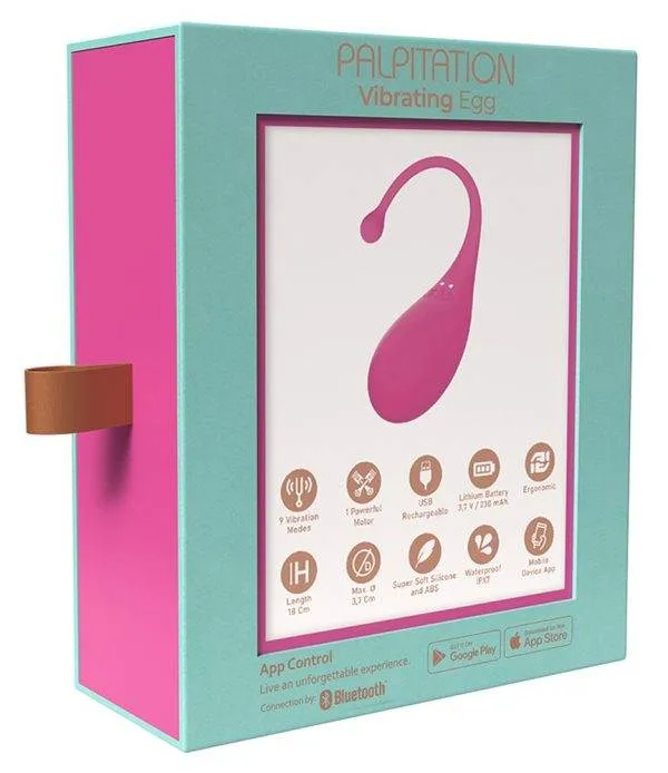 Adrien Lastic Vibro-Ei Palpitation - Bequem per App steuerbar! Adrien Lastic Vibro-Ei Palpitation - Bequem per App steuerbar!