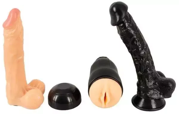 The Banger - Power-Sexmaschine mit Dildos und Masturbator The Banger - Power-Sexmaschine mit Dildos und Masturbator