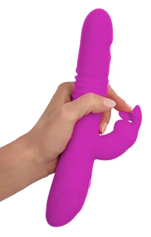 Sweet Smile Thrusting Pearl Rabbit Vibrator Sweet Smile Thrusting Pearl Rabbit Vibrator