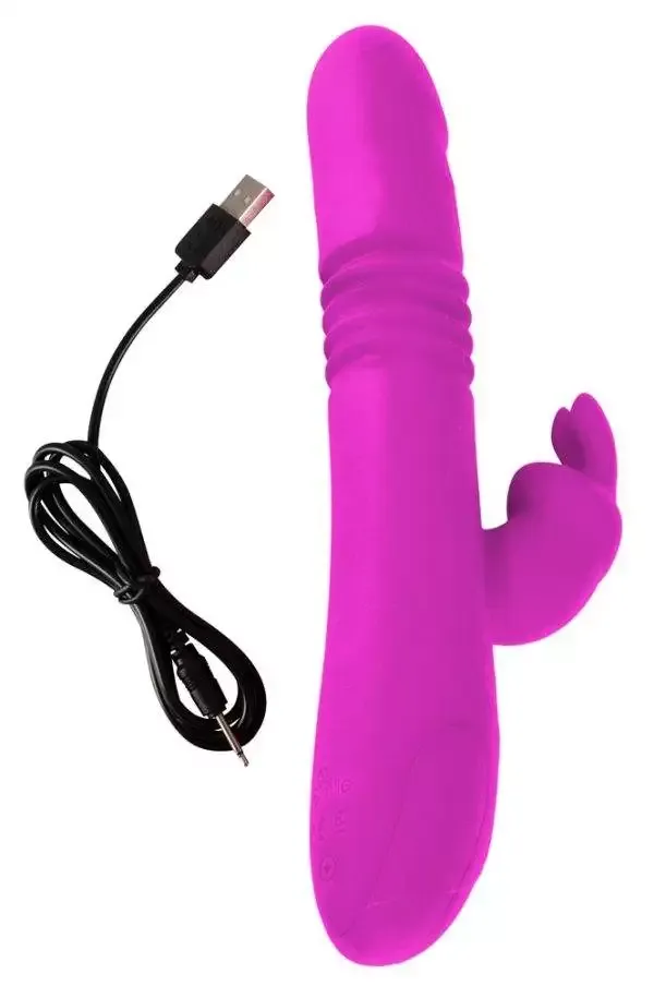 Sweet Smile Thrusting Pearl Rabbit Vibrator Sweet Smile Thrusting Pearl Rabbit Vibrator
