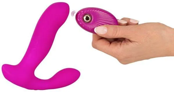 Javida RC Vibrator - Leiser Slip-Vibrator mit Fernbedienung Pink/Silber Javida RC Vibrator - Leiser Slip-Vibrator mit Fernbedienung Pink/Silber