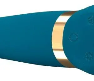 You2Toys Hot 'n Cold Vibrator - Massage & Stimulation Petrol/Gold You2Toys Hot 'n Cold Vibrator - Massage & Stimulation Petrol/Gold – Bild 8