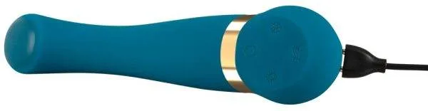 You2Toys Hot 'n Cold Vibrator - Massage & Stimulation Petrol/Gold You2Toys Hot 'n Cold Vibrator - Massage & Stimulation Petrol/Gold