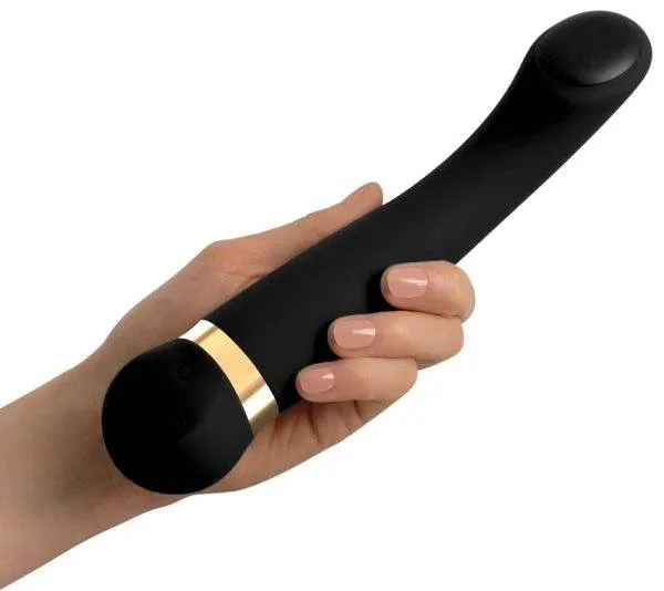 You2Toys Hot 'n Cold Vibrator - Massage & Stimulation Schwarz/Gold You2Toys Hot 'n Cold Vibrator - Massage & Stimulation Schwarz/Gold