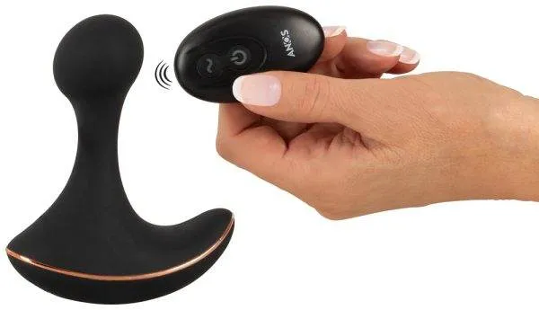 ANOS RC Prostata-Massagegerät Schwarz/Rosegold ANOS RC Prostata-Massagegerät Schwarz/Rosegold