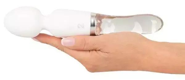 Liaison Wand - Edel eleganter Wand LED Vibrator Weiß/Transparent Liaison Wand - Edel eleganter Wand LED Vibrator Weiß/Transparent