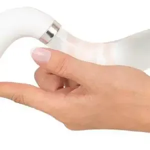 Liaison Curve - Edel eleganter Curve LED Vibrator Weiß/Transparent Liaison Curve - Edel eleganter Curve LED Vibrator Weiß/Transparent – Bild 6