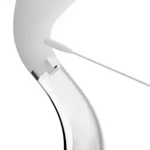 Liaison Curve - Edel eleganter Curve LED Vibrator Weiß/Transparent Liaison Curve - Edel eleganter Curve LED Vibrator Weiß/Transparent – Bild 8