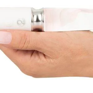 Liaison Straight LED Vibrator - Silikon & Glas, 10 Vibrationsmodi, wiederaufladbar Weiß/Transparent Liaison Straight LED Vibrator - Silikon & Glas, 10 Vibrationsmodi, wiederaufladbar Weiß/Transparent – Bild 6