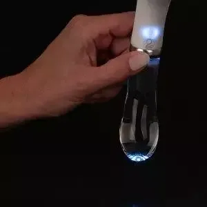 Liaison G-Spot - Silikon-Glas Vibrator Weiß/Transparent Liaison G-Spot - Silikon-Glas Vibrator Weiß/Transparent – Bild 7