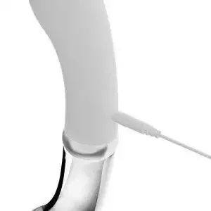 Liaison G-Spot - Silikon-Glas Vibrator Weiß/Transparent Liaison G-Spot - Silikon-Glas Vibrator Weiß/Transparent – Bild 8