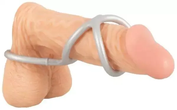 You2Toys Metallic Silicone Triple Ring - Perfekte Unterstützung für Penis und Hoden You2Toys Metallic Silicone Triple Ring - Perfekte Unterstützung für Penis und Hoden