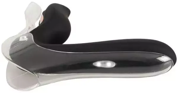 Bad Kitty LED Vibrations-Spekulum Schwarz/Transparent Bad Kitty LED Vibrations-Spekulum Schwarz/Transparent