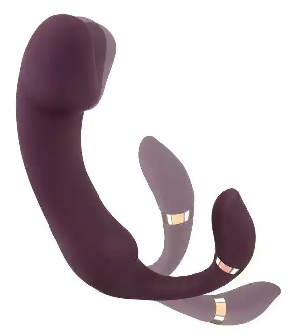 Javida Nodding Tip Vibrator - Doppelvibrator für Dual-Stimulation Lila/Rosegold Javida Nodding Tip Vibrator - Doppelvibrator für Dual-Stimulation Lila/Rosegold
