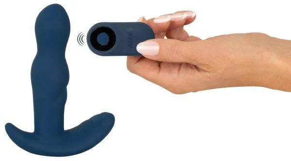ANOS Rotating Prostate Plug - Vibro-Analplug mit Fernbedienung blau ANOS Rotating Prostate Plug - Vibro-Analplug mit Fernbedienung blau