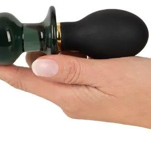 ANOS Double-Ended Vibro-Analplug - Silikon & Glas ANOS Double-Ended Vibro-Analplug - Silikon & Glas – Bild 6
